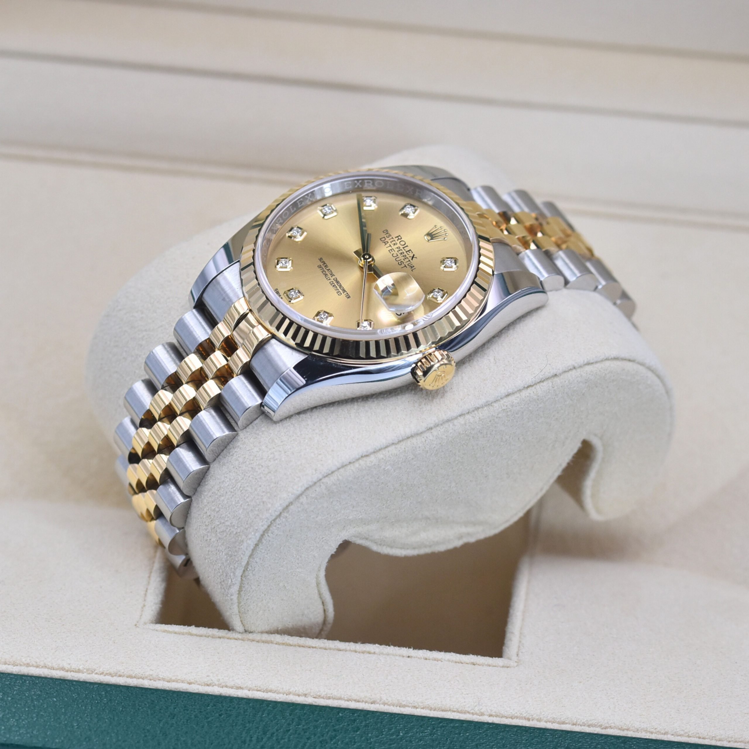 Rolex Datejust 36mm 116233 Champagne diamond - Image 4