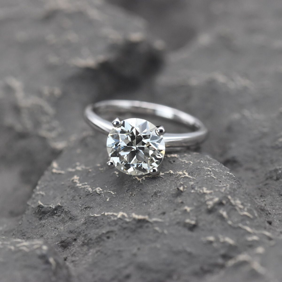 Round cut, 2.78ct L-VS1 HRD